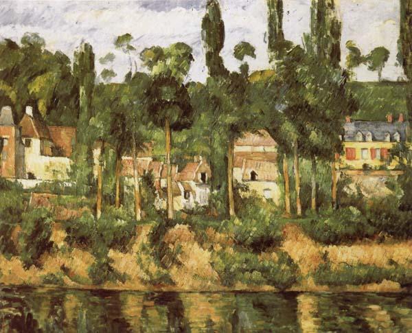 Paul Cezanne The Chateau de Medan oil painting image